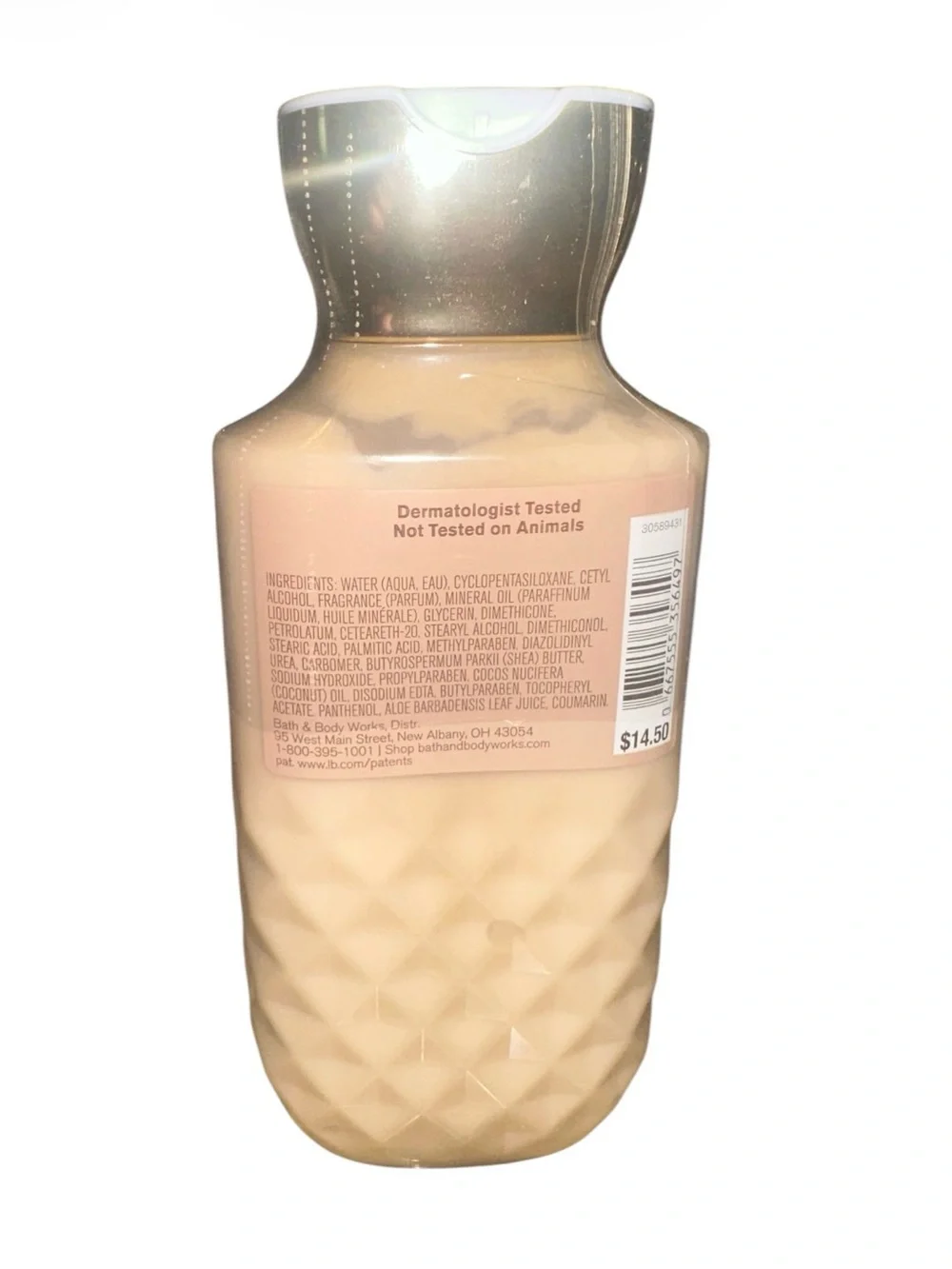 Bath & Body Works Snowflakes & Cashmere Body Lotion